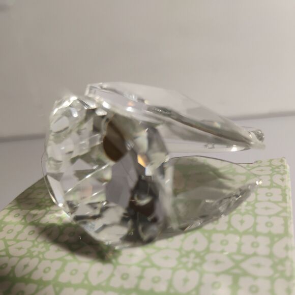 Cut Crystal Ornament Swan Timeless Treasures 27205AMC with Box - Picture 16 of 16